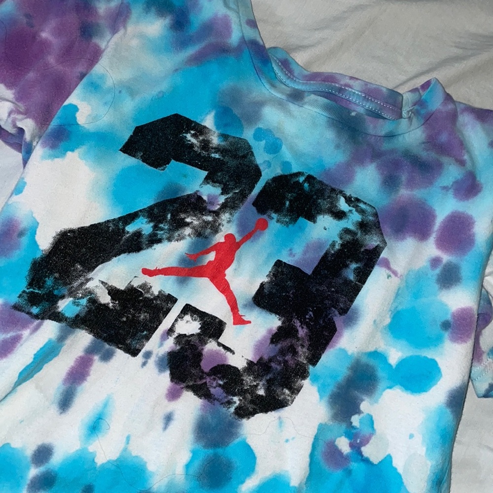 Tie dye Jordan shirt